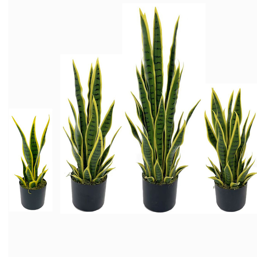 Fiddle Leaf Fig - 40-100cm Artificial Sansevieria Snake Plant With