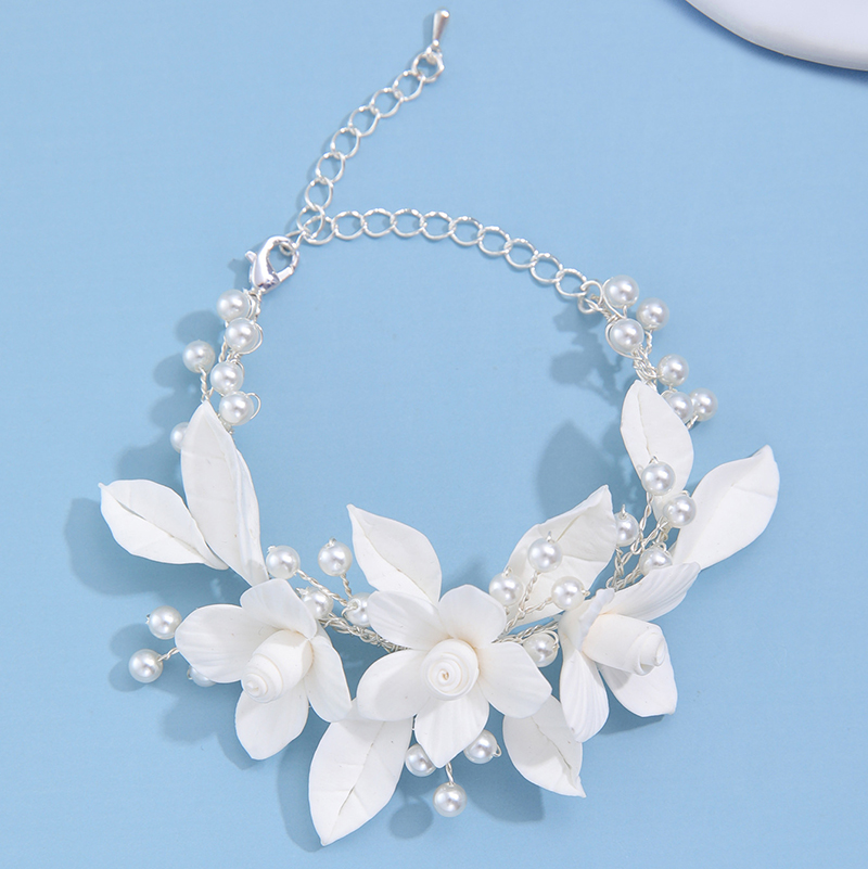 Ins Clay Flower Bridal Bracele - Snake Plant Ceramic review and price