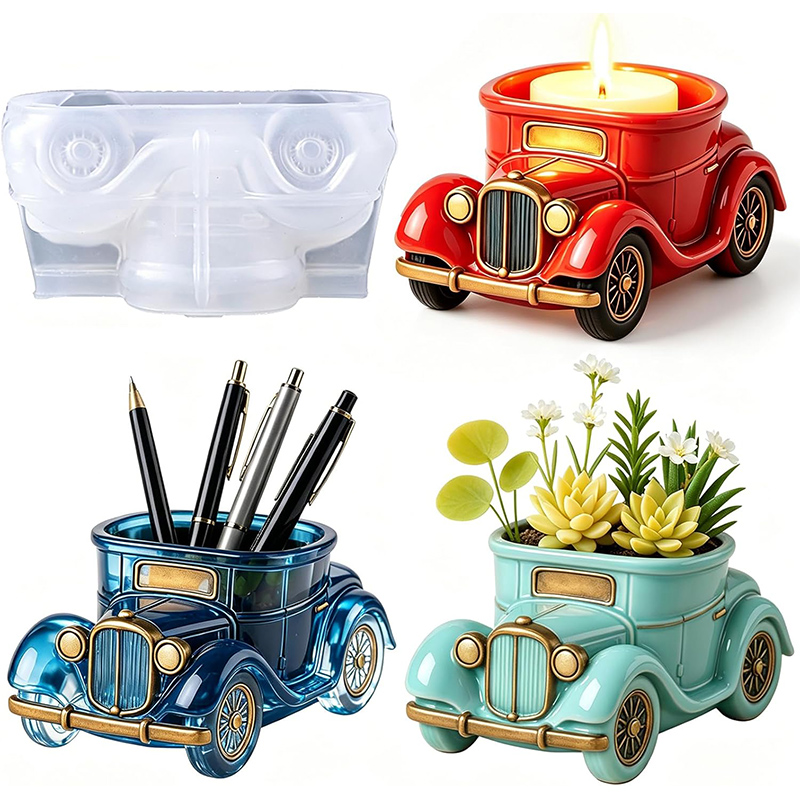 3D Vintage Bus Car Succulent P - Succulent Set review and price