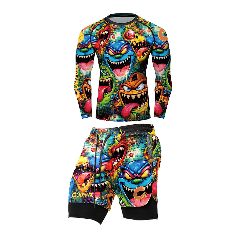 3D Colorful Monster Graffiti M - Monstera review and price