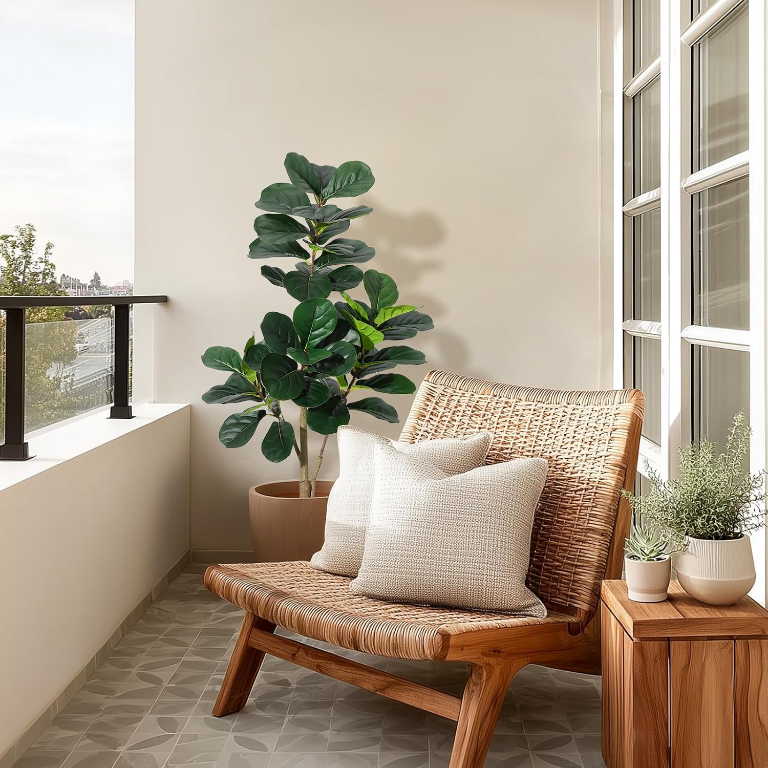 4 ft Fiddle Leaf Fig Tree Arti - Fiddle Leaf Fig review and price