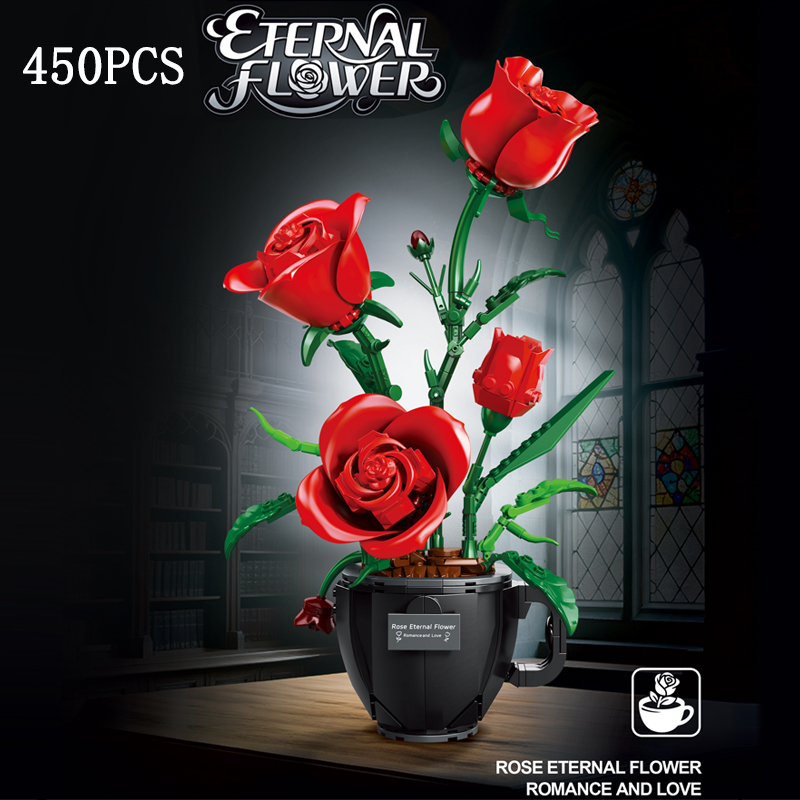MOC Coffee Cup Flower Building - Terracotta Pot review and price