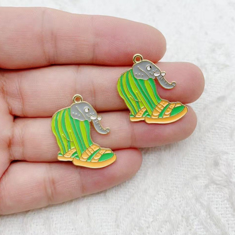 10pcs Creative Alloy Drip Oil  - Monstera review and price