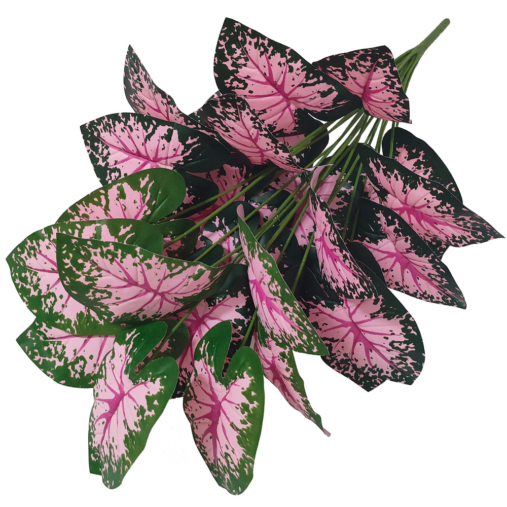 Pink Leaf Potted Plants Fake A - Snake Plant review and price