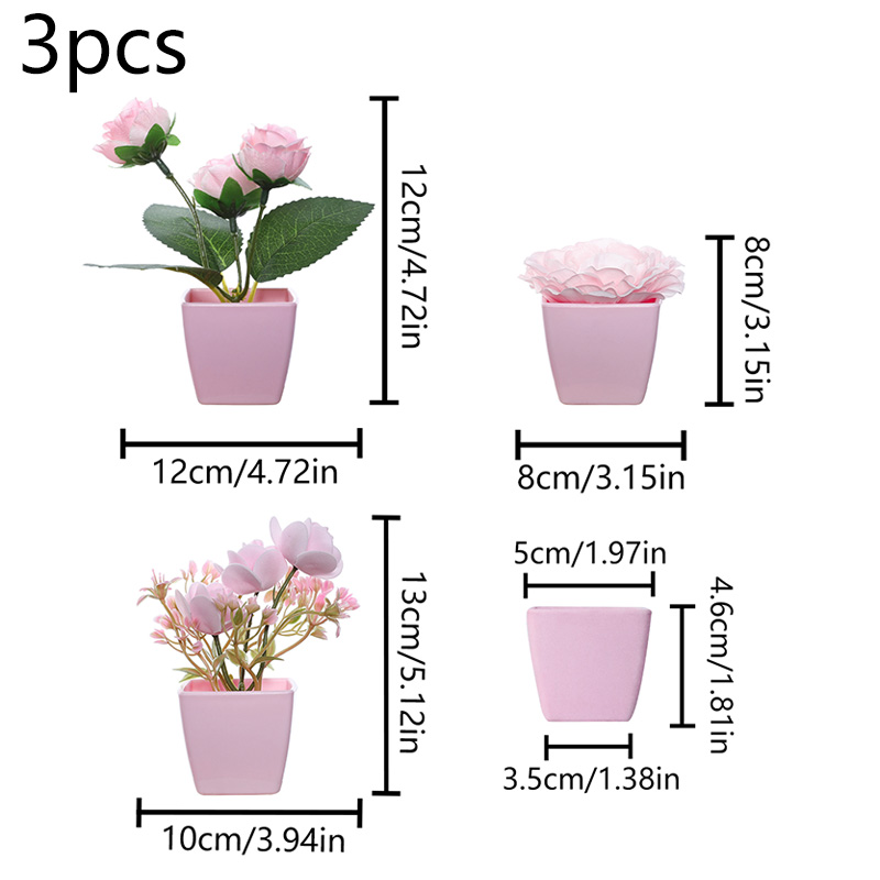 (A set of 3PCS) Simulated Mini - Succulent Set review and price