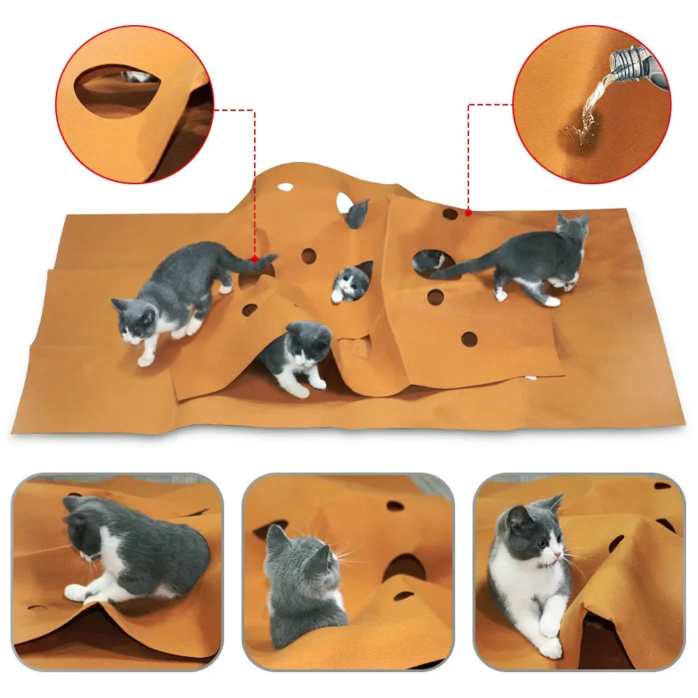 Cat Playing Game Mat Pet Toys  - Repotting Mat review and price