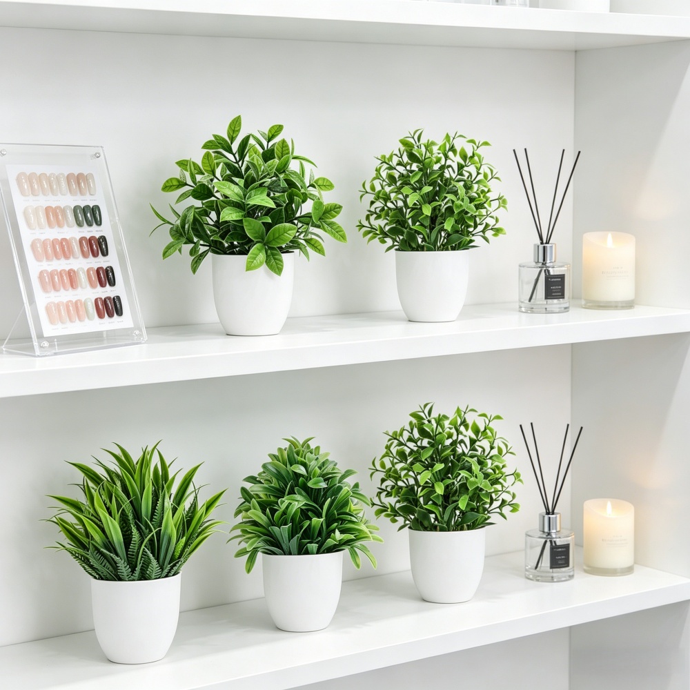 4pcs/set Mini Artificial Plant - Succulent Set review and price